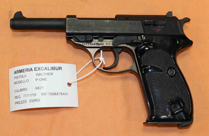Pistola Walther Modello P38 - P1 Calibro 9X21