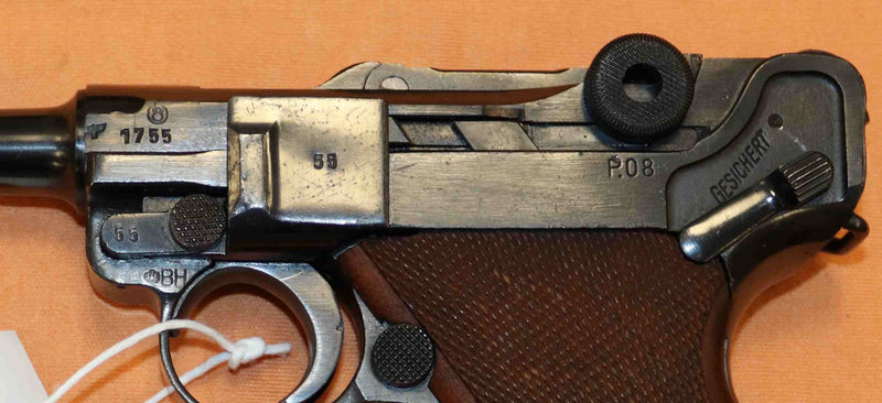 Pistola Mauser Modello P08 Luger Calibro 7.65 Para