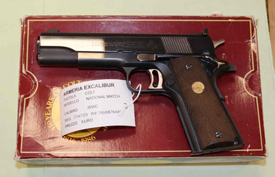 Pistola Colt Modello National Match Calibro 38WC