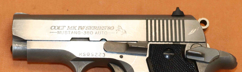 Pistola Colt Modello Mustang Calibro 9 Corto