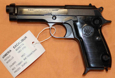 Pistola Beretta Modello 1951 Polizia di Stato Calibro 9X21