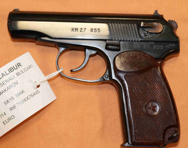 Pistola Arsenali Bulgar Modello PM Calibro 9X18 Makarov