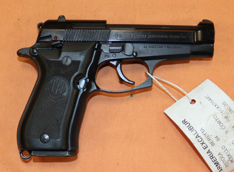 Pistola Beretta Modello 84F Calibro 9 Corto