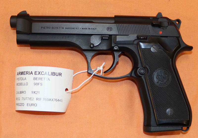 Pistola Beretta Modello 98FS Calibro 9X21