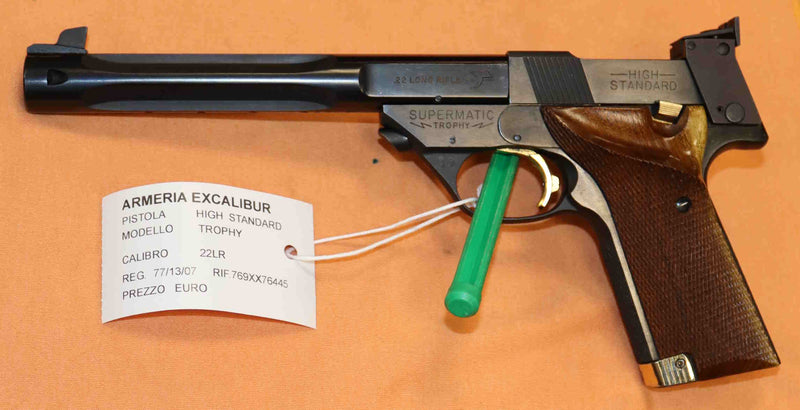 Pistola High Standard Modello Military Trophy Calibro 22LR