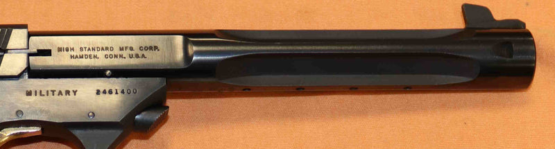 Pistola High Standard Modello Military Trophy Calibro 22LR