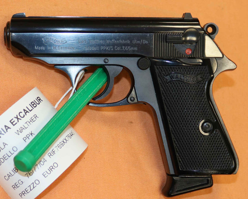 Pistola Walther Modello PPK-S Calibro 7.65