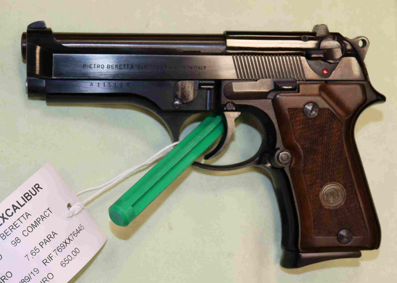 Pistola Beretta Modello 98 Compact Calibro 7,65 Para