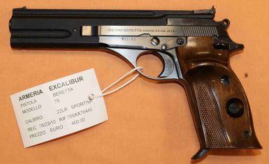 Pistola Beretta Modello 76 Calibro 22 LR Sportiva