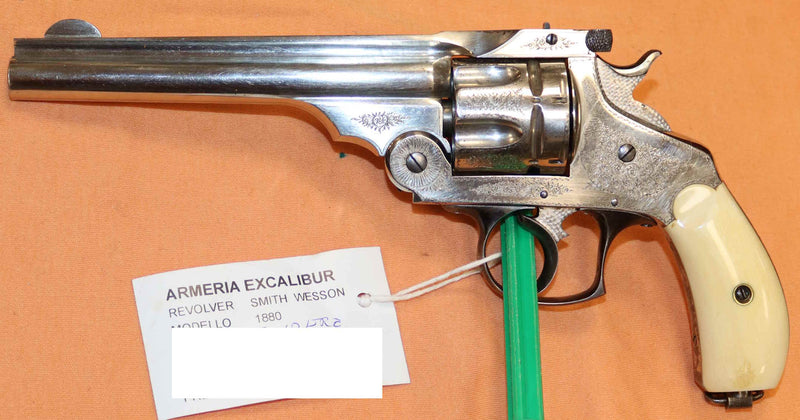 Revolver Smith & Wesson Modello 1880 Calibro .450 Antica