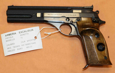 Pistola Beretta Modello 76 Calibro 22 LR Sportiva