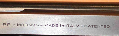 Pistola Beretta Modello 92S Calibro 9X21