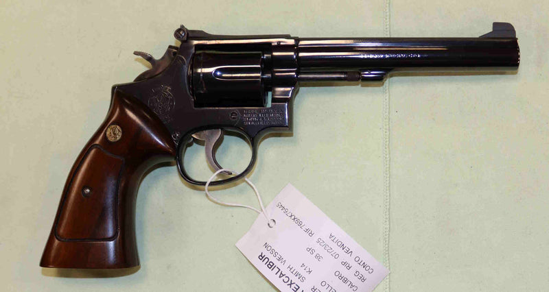 Revolver Smith & Wesson Modello K14 Calibro 38 SP Sportivo
