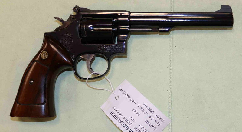 Revolver Smith & Wesson Modello K14 Calibro 38 SP Sportivo