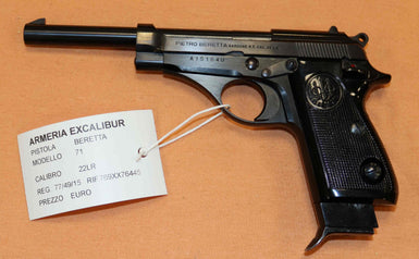 Pistola Beretta Modello 71 Calibro 22LR