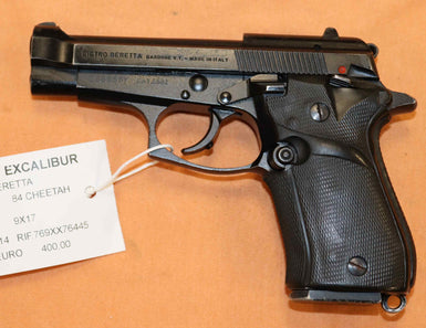Pistola Beretta Modello 84F Calibro 9X17