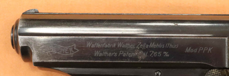 Pistola Walther - Zella Mehlis Modello PPK Calibro 7.65