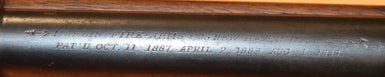 Carabina a Leva Marlin Modello 1894 Calibro 44/40 del 1899