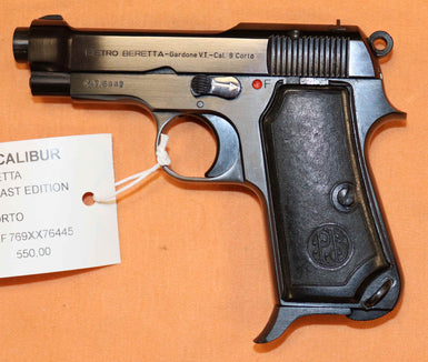Pistola Beretta Modello 34 Last Edition Calibro 9 Corto