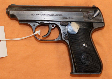 Pistola Sauer & Sohn Modello 38h Calibro 7.65