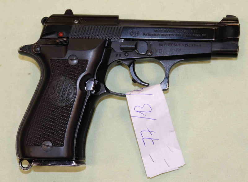 Pistola Beretta Modello 84F Calibro 9 Corto