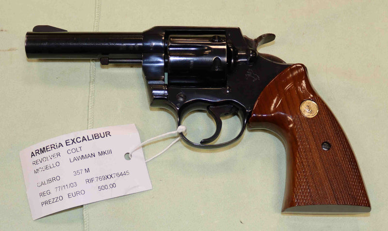 Revolver Colt Modello Lawman MKIII Calibro 357MG