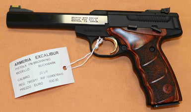 Pistola FN Browning Modello Buckmark Calibro 22 LR Sportiva