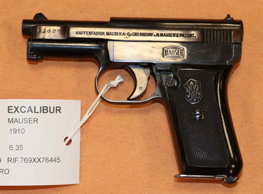 Pistola Mauser Modello 1910 Calibro 6.35