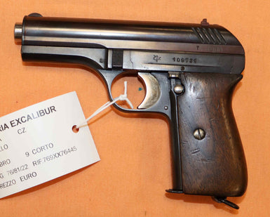 Pistola Cz Modello 24 Commerciale del 1931 Calibro 9 Corto