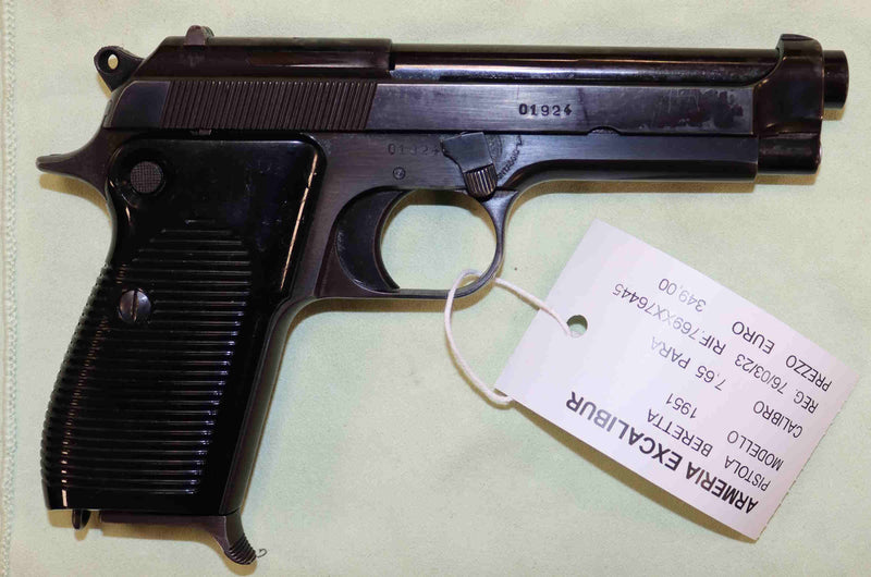 Pistola Beretta Modello 1951 Calibro 7.65 Para