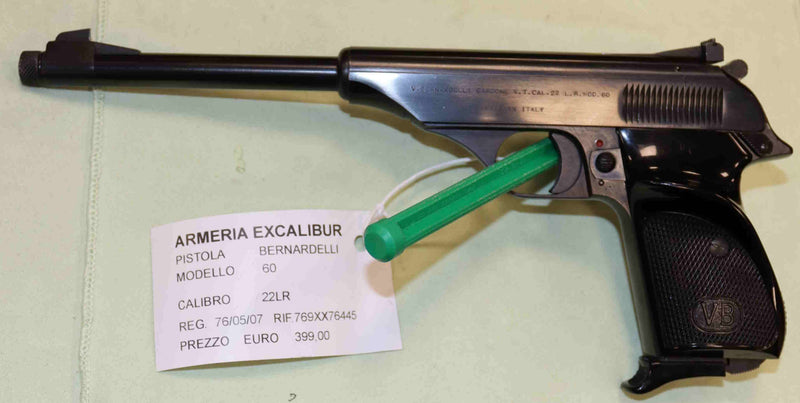 Pistola Bernardelli Modello 60 Calibro 22 LR