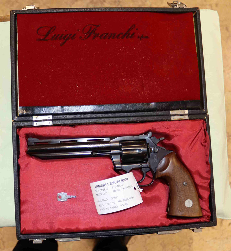 Revolver Franchi Modello RF83 Calibro 38SP SPortivo