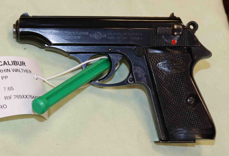 Pistola Manurhin Modello PP Calibro 7.65