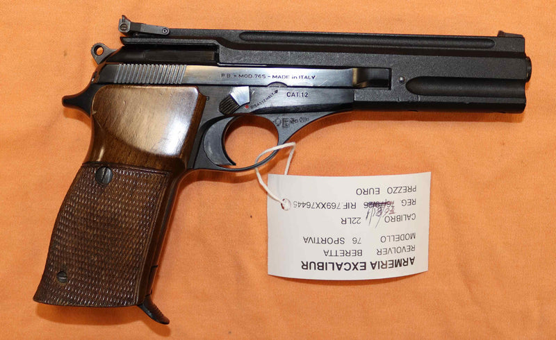 Pistola Beretta Modello 76  Calibro 22 LR Sportiva