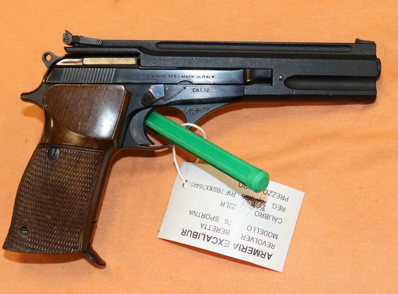 Pistola Beretta Modello 76  Calibro 22 LR Sportiva