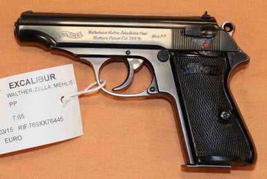 Pistola Walther-Zella Mehlis Modello PP Calibro 7,65