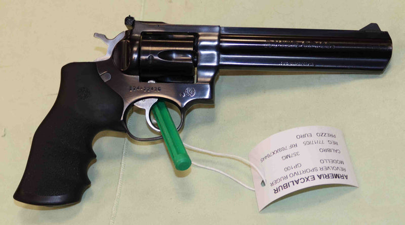 Revolver Ruger Modello GP100 Calibro 357MG Sportivo