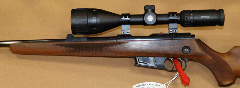 Carabina  Walther Modello KKJ Calibro 22 W.M. con Ottica