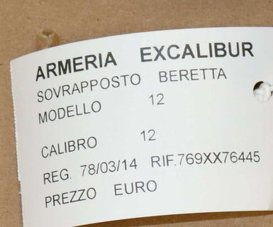 Sovrappsoto Beretta Modello 680 Trap Calibro 12