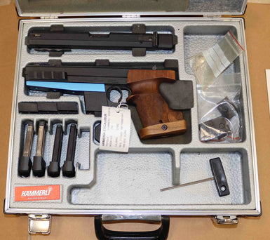 Pistola Hammerli Modello 280 Calibro 32WC con Conversione Calibro 22 LR