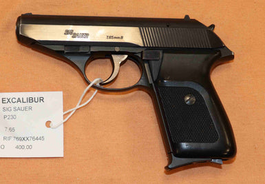 Pistola Sig Sauer Modello P230 Calibro 7.65