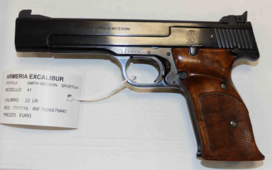 Pistola Smith & Wesson  Modello 41 Calibro 22 LR Sportiva