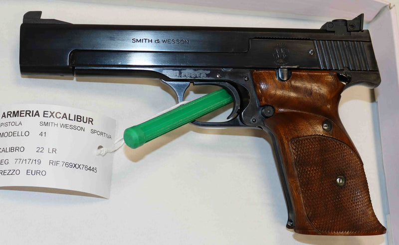 Pistola Smith & Wesson  Modello 41 Calibro 22 LR Sportiva