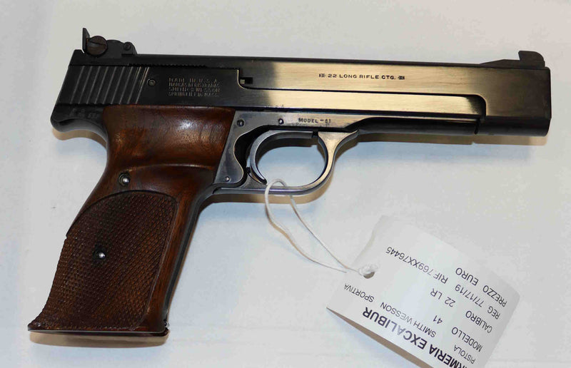 Pistola Smith & Wesson  Modello 41 Calibro 22 LR Sportiva