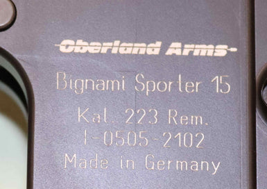 Carabina Oberland Modello Bignami Sporter 15 Calibro 223R Sportiva