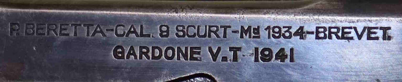 Pistola Beretta Modello 34 Rumena Calibro 9X17
