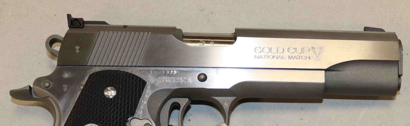 Pistola Colt Modello Gold Cup Inox Calibro 45HP Sportiva