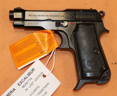 Pistola Beretta Modello 34 Last Edition Calibro 9 Corto