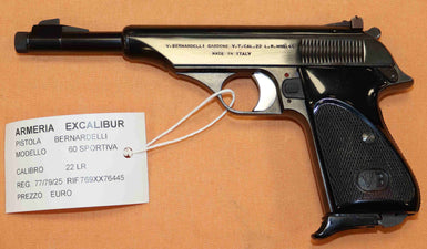 Pistola Bernardelli Modello 60 Calibro 22 LR Sportiva