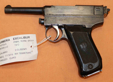 Pistola Brixia Modello 1912 Calibro 9 Glisenti